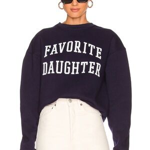 Favorite Daughter The Collegiate Sweatshirt in Navy